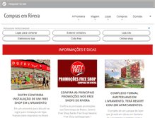 Tablet Screenshot of comprasemrivera.com.br